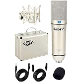 Midex CX1 Profesyonel Condenser St&uuml;dyo Ses Kayıt Mikrofon Seti