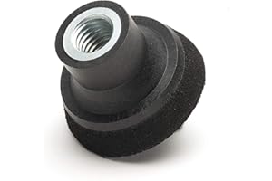 Glass Polish 12600 Platorello per lucidatrici rotative, dimensione filettatura M14, diametro platorello 50 mm