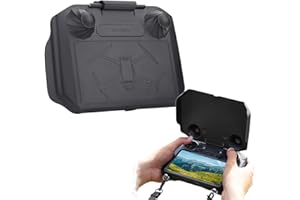 RC GearPro 2-in-1 Screen Protector Cover Sun Hood for DJI RC PRO Remote Controller Joysticks Protector Sunshade Compatible with DJI Mini 3 / Mini 3 Pro/Mavic 3 / Air 2S Drone (for DJI RC PRO)