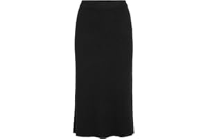 Vila Damen Vicomfy A-line Knit Skirt- Noos Rock (1er Pack)