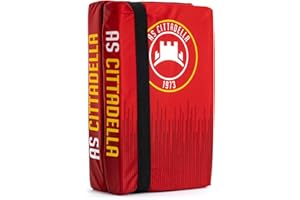 A.S.CITTADELLA 1973 A.S. CITTADELLA 1973, Cuscino Stadio Ufficiale Cittadella Calcio, Cuscino da Stadio Pieghevole, Rosso, Nuovo Logo, Accessori da Stadio, Cuscino Calcio, Maggiore comodità allo Stadio, Taglia Unica