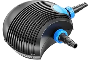 SunSun CTF-10000 SuperECO Teichpumpe 10.000 l/h / 80 W, energiesparende Filterpumpe, Bachlaufpumpe für Koiteiche, Umwälzpumpe, Gartenteichpumpe