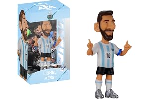 MINIX – Fotboll stjärnor miniformat – världsmästerskap – Argentina – Messi – samlarfigur 7 cm