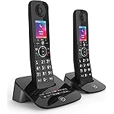 BT Premium Cordless Home Phone with 100% Nuisance Call Blocking, Mobile sync and Answering Machine, Twin Handset Pack (Renewe
