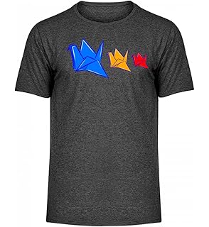 Kleidungskulisse Hochwertiges Herren Organic Shirt Origami