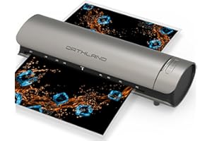 Plastificatrice A3, Orthland Plastificatrice a Caldo e Fredda con 30 Fogli Plastificatrice A3 A4 A5 A6, Plastificatore A3 con Taglierino 60S Rapido Riscaldamento Laminatrice per Scuola Casa Ufficio