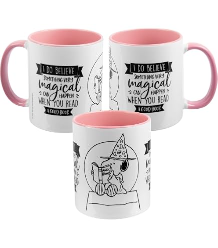 Snoopy „Flying Ace“ Keramiktasse – 320 Ml, Rot/weiß, Spülmaschinen- & Mikrowellengeeignet