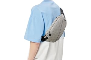 SZSYCN Große Bauchtasche Damen Hüfttasche Mode Gürteltasche Damen und Herren Sport Schwarz Wasserdicht Gurttasche für Reise iPhone Arbeiter Camping Wandern Fitness Fahrrad Jagd