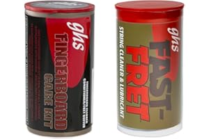 GHS STRINGS GHS FAST BUNDLE MIT GHS FINGERBOARD CARE Bündelangebot, Griffbrett-Reinigungsset