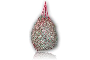 PFERDELINIS Red Extra Grande para Caballos de 5 x 5 cm. Malla de alimentación Adaptada a la Especie