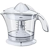Braun MPZ9 MultiQuick 3 Spremiagrumi, doppia rotazione, caraffa graduata e trasparente da 1L, dotato di coperchio trasparente