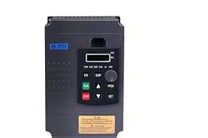 MYSWEETY VFD - Convertidor de frecuencia inversor 2,2 KW 3 HP 220 V 12 A para Control de Velocidad del Motor del Eje (VFD-2,2 KW)