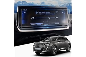 WEIPIN [2 unidades de 10" Nano Protector de Pantalla para Peugeo-t e-208 e-2008 2023 2024 2025, Nano Protector de Pantalla para E-2008 con antihuellas dactilares