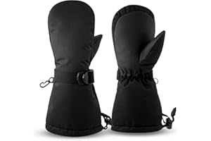 SEYUFN Guanti invernali impermeabili per bambini guanti traspiranti caldi da sci all'aperto per bambini ragazzi e ragazze dai 2 ai 6 anni