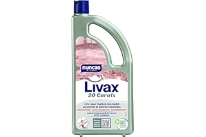 Nuncas Livax 20 Carats - Cire Protectrice Metallisée Pour le Marbre - 1000ml