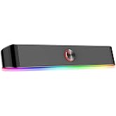 Redragon Oyun ses barı GS560 Adiemus, RGB, kompakt boyut, m&uuml;kemmel ses, RED-GS560, siyah