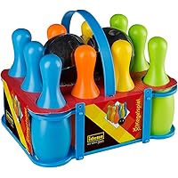 Teytoy Baby Bowling Set - 6 Tier-Kegel Mit Kugel, Ab 1 Jahr