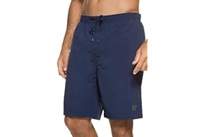 JP 1880 Hommes Grandes Tailles L-8XL Jusqu'au 7 XL - Short de Bain Longueur Genou. Taille élastique et Slip intégré - sèche Rapidement, 702526