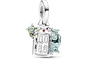 JCALEYDO Charm, Plata de Ley 925, Compatible con Pulsera Pandora