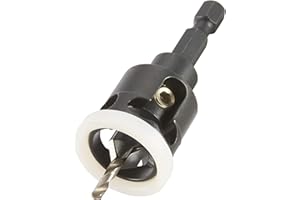 Trend Snappy TC No. 8 Drill Countersink with Non-Marring Depth Stop & 2.75 HSS Drill, Quick Release System, SNAP/CSDS/8TC, Silver