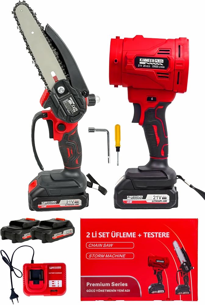 2'Lİ Budama Seti Hava Üfleme+Testere
