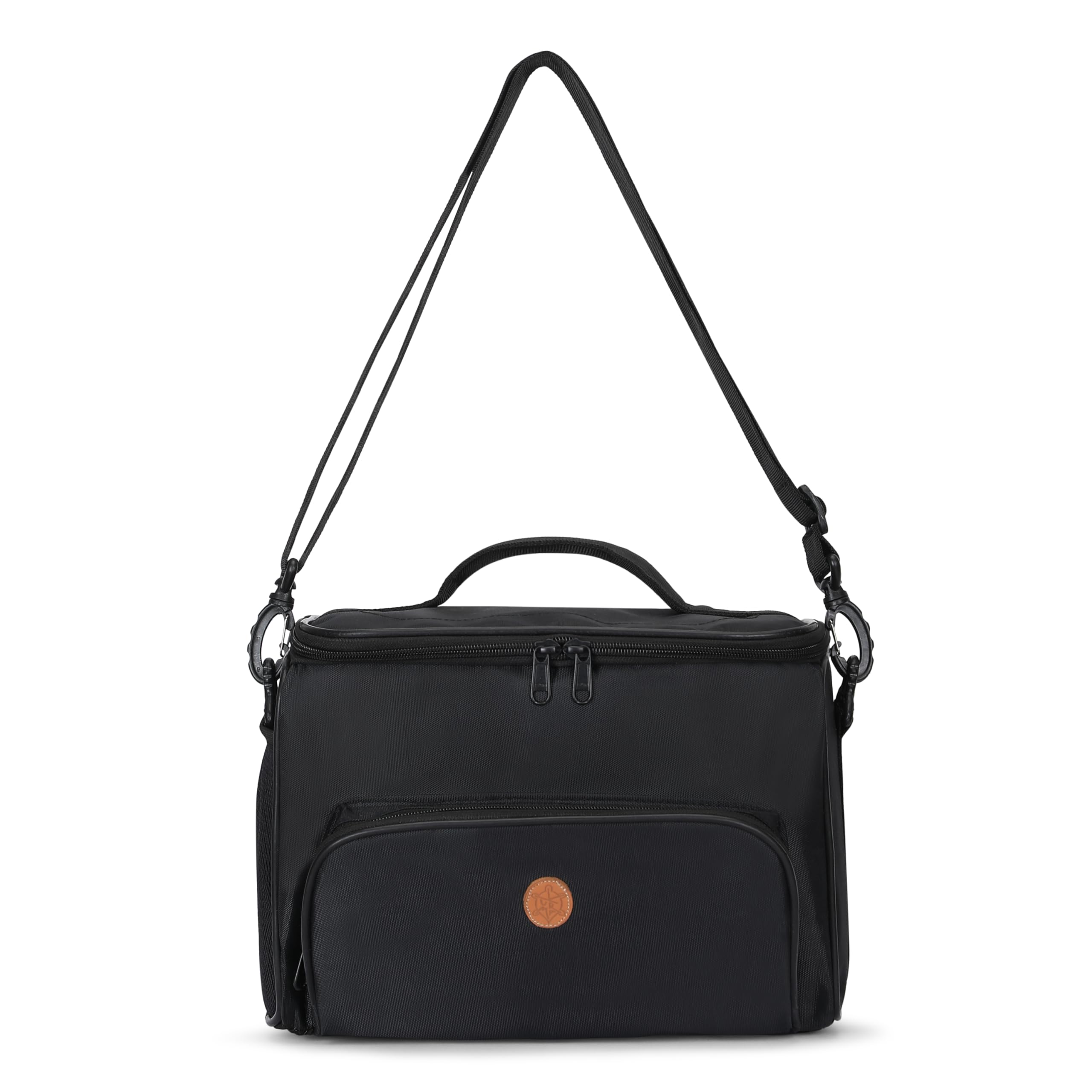 KURMA Cinema Sack 9.5 Liter Polyester Professional Projector Portable Travel Bag and Carrying Case with Soft Detachable Shoulder Strap fits 13 Inch (KFBACBLK20-0724, Black)