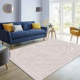 Latte Dizayn Tegan Desenli Kadife Pamuk Tabanlı Yıkanabilen Kaydırmaz Antibakteriyel Salon Halısı 80x250