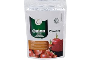 SVATV Poudre D'oignon | Onion Powder | Allium Cepa | Apaise Le Cuir Chevelu | Stimule La Croissance De Nouveaux Cheveux | Taille - 227g