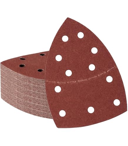 cabron 1/2 rond en bois recouvert de papier d'émeri grain 400 = N° 2/0