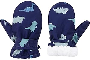 ‎DURIO Durio Fäustlinge Kinder Skihandschuhe Wasserdicht Winddicht Warme Winterhandschuhe Ski Handschuhe für Jungen und Mädchen Skifahren Snowboard Radfahren