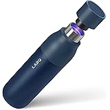 LARQ Bottle – eine Sich selbst reinigende Wasserflasche und Wasseraufbereitungssystem, 500ml, Monaco Blue