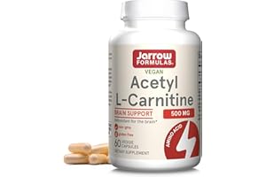 Jarrow Formulas Acetyl Lcarnitine Antioxidant Protection The Brain Earplug, 14 cm, Black HS-0503