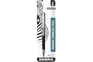 ZEBRA PEN Zebra F-301 compacto Bol-grafo Negro 0,7 mm 27411 Paquete De 6