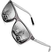 SUNMEET Gafas de sol Hombre Polarizadas Clásico Retro Gafas de sol para Hombre UV400 Protection S1001