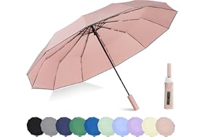 BAODINI 46 pouces tissu premium ouverture automatique parfait pour portefeuille et sac à dos parapluie portable pour les femmes et les hommes