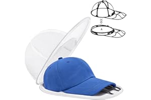 iyes.top Cap Waschmaschinen Form für Baseballkappen, Zusammenklappbares Hat Washer – Cap Waschgestell für Waschmaschine & Geschirrspüler, Baseball Cap Waschen, Shaper & Protector Form für die Wäsche