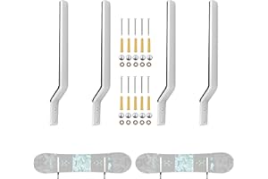 YYST Clinch Design Stainless Steel Ski and Snowboard Storage Rack Display Rough Wall Mounted Storage Rack - (one pair)