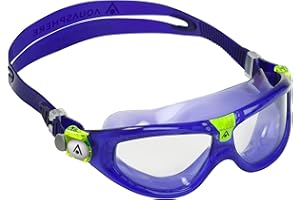 ‎AQUASPHERE Aquasphere Seal KID - Schwimmbrille, Schwimmbrille für Kinder ab 3 Jahren mit UV-Schutz, Silikondichtung und beschlag und leckagefreien Gläsern für Jungen und Mädchen