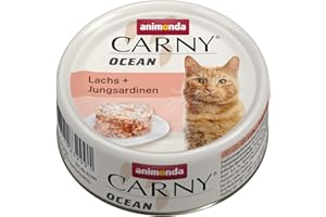 Animonda Carny Ocean Lachs & Jungsardinen 80g (Menge: 12 Je Bestelleinheit)