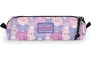 Legami - Astuccio My Pencil Case, Chiusura a Zip, in Plastica riciclata, Resistente, Capiente, Pratico, Astuccio per Scuola, per Ufficio, 22 x 6 cm