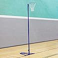 Freestanding Netball Post (School Standard) – Wheelaway Self Weighted Netball Package – Add Ball & Padding! [Net World Sports] (Single Netball Posts Only)