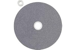 KWB BY EINHELL Original Einhell Schleifscheibe Ø 200 mm (Doppelschleifer-Zubehör, für Einhell Doppelschleifer TC-BG 200 und TC-BG 200 L, Körnung K60, 32-mm-Aufnahme)