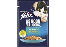 Purina Felix as Good as it Looks Tuna in Jelly Wet Cat Food, 85 g