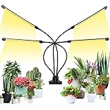 Pflanzenlampe LED Vollspektrum Pflanzenlicht 144 LEDs, Pflanzenleuchte für Zimmerpflanzen Wachstumslampe Grow Lampe 360°Einst