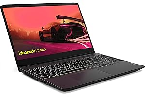 Lenovo IdeaPad Gaming 3 Gen 6 Laptop 15,6" FullHD 60Hz (AMD Ryzen 5 5600H, 8 GB RAM, 256 GB SSD, NVIDIA GeForce GTX 1650 4GB GDDR6, FreeDOS) Czarny - Portugalski QWERTY (82K201L0PG)