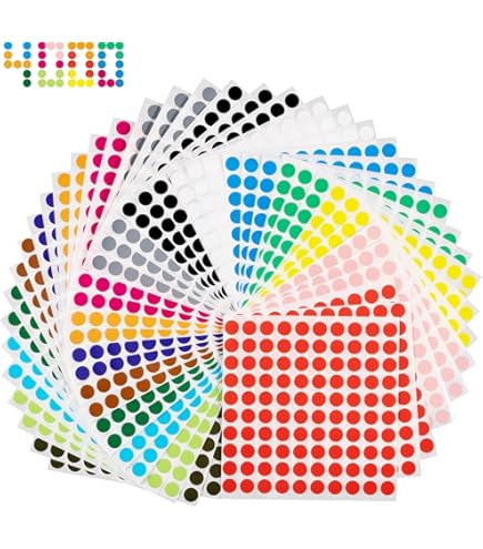 Étiquettes Autocollantes Triangulaires Rouges - 10mm, Lot De 150 - Pour Classement, Codage Couleur - 6