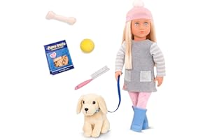 OUR GENERATION Lalka z psem - Meagan