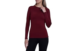 TCA SuperThermal Maglia Termica Donna Sportiva - Maglietta Manica Lunga Invernale - Magliette Termiche - Maglie Invernali - Intimo Termico Tecnico Sci - Maglia Intima Quickdry