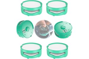 FEXPDL 6 Pack Shark Anti Odour Cartridge, Odor Neutralizer Replacement for Vacuum Cleaner For Shark HZ3000UKT, IZ400UK, IZ400UKT, IZ420UKT, NZ860UK, NZ860UKT, AZ913UK,AZ913UKT Vacuum Cleaner