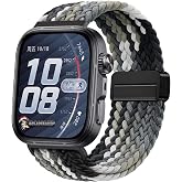 Rongep [&Ouml;rg&uuml; Loop] Huawei Watch Fit 5/Fit 5 Pro/Fit 4/Fit 4 Pro/Fit 3 ile Uyumlu Kordon Manyetik Tokalı Konforlu Fit 5 Kordon